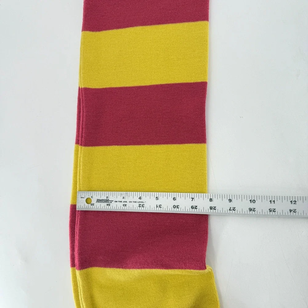 Harry Potter Gryffindor Scarf Striped Knit‎ Tassel Emblem